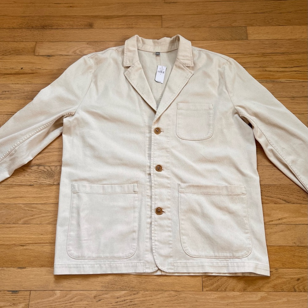 Gap Men's Cream Jacket - L